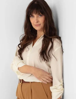 Solid Textured Blouse