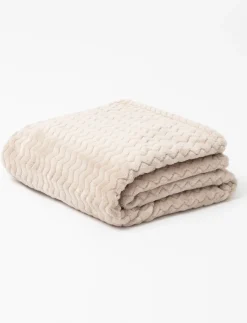 Solid Textured Throw