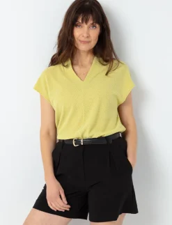 Solid Textured T-shirt
