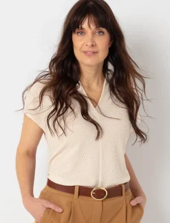 Solid Textured T-shirt