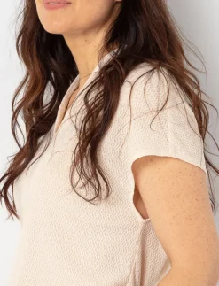 Solid Textured T-shirt