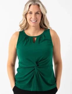Solid Top with Knot Detail