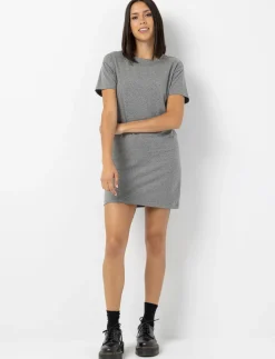 Solid T-shirt Dress