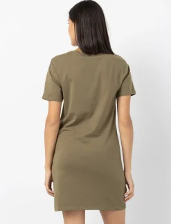 Solid T-shirt Dress