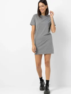 Solid T-shirt Dress