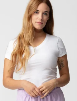 Solid T-Shirt in Organic Cotton