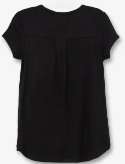Solid T-shirt with Chest Pocket