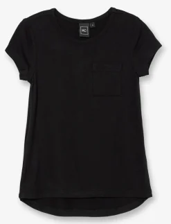 Solid T-shirt with Chest Pocket
