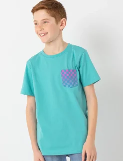 Solid T-shirt with pocket