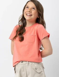 Solid T-shirt with Pockets