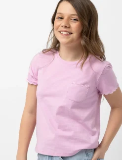 Solid T-shirt with Pockets