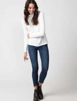 Solid Turtleneck T-shirt