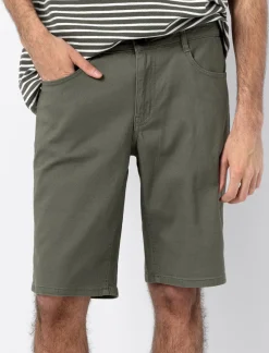 Solid Twill Shorts