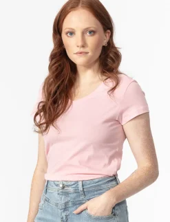Solid V-neck T-Shirt