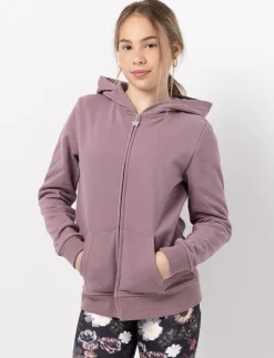 Solid Zip-up Hoodie