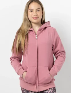 Solid Zip-up Hoodie