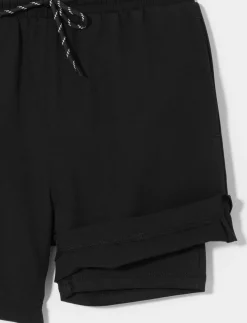 Sport Shorts with Elastic Waist
