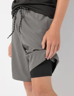 Sport Shorts with Elastic Waist