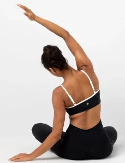Sports Tank Top with Contrast Thin Straps