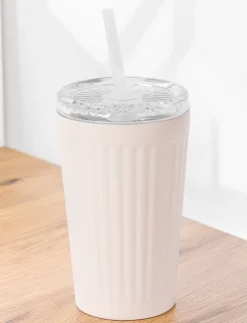 Stainless Steel Textured Travel Cup