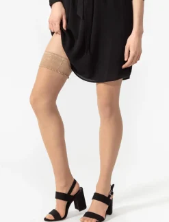 Stay-up Stocking with Lace Detail