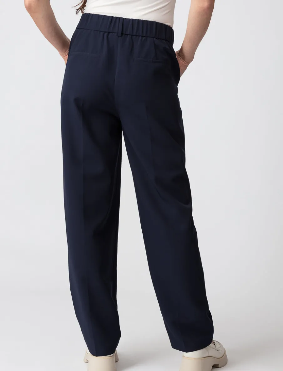 Straight High-rise Pants