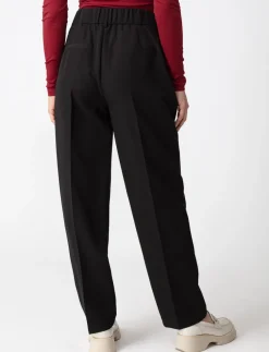 Straight High-rise Pants