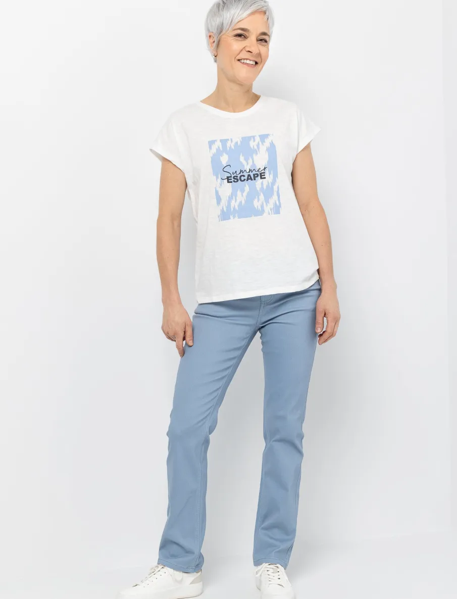 Straight Leg Trousers