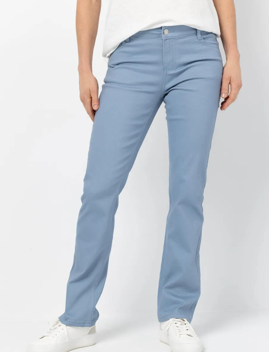 Straight Leg Trousers