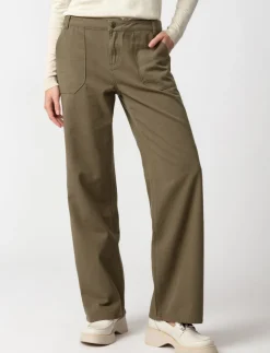 Straight Regular-rise Pants