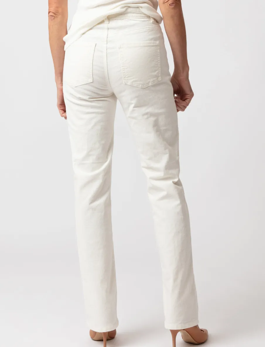 Straight Regular-rise Pants