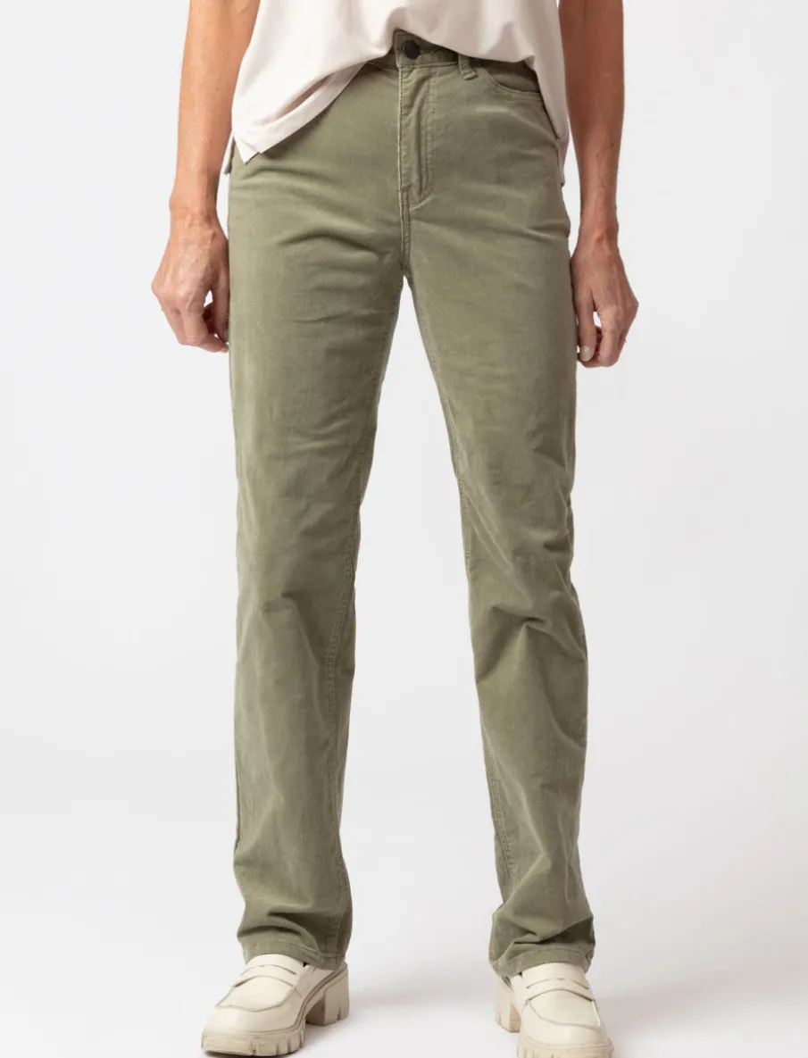 Straight Regular-rise Pants