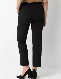 Straight-Leg Pants with Belt Detail