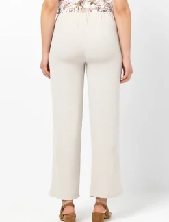 Straight-leg Trousers with Chain Detail