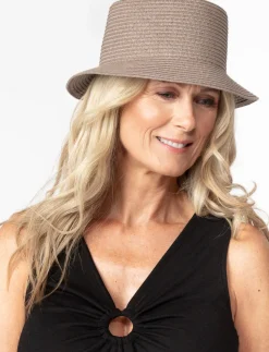 Straw Bucket Hat