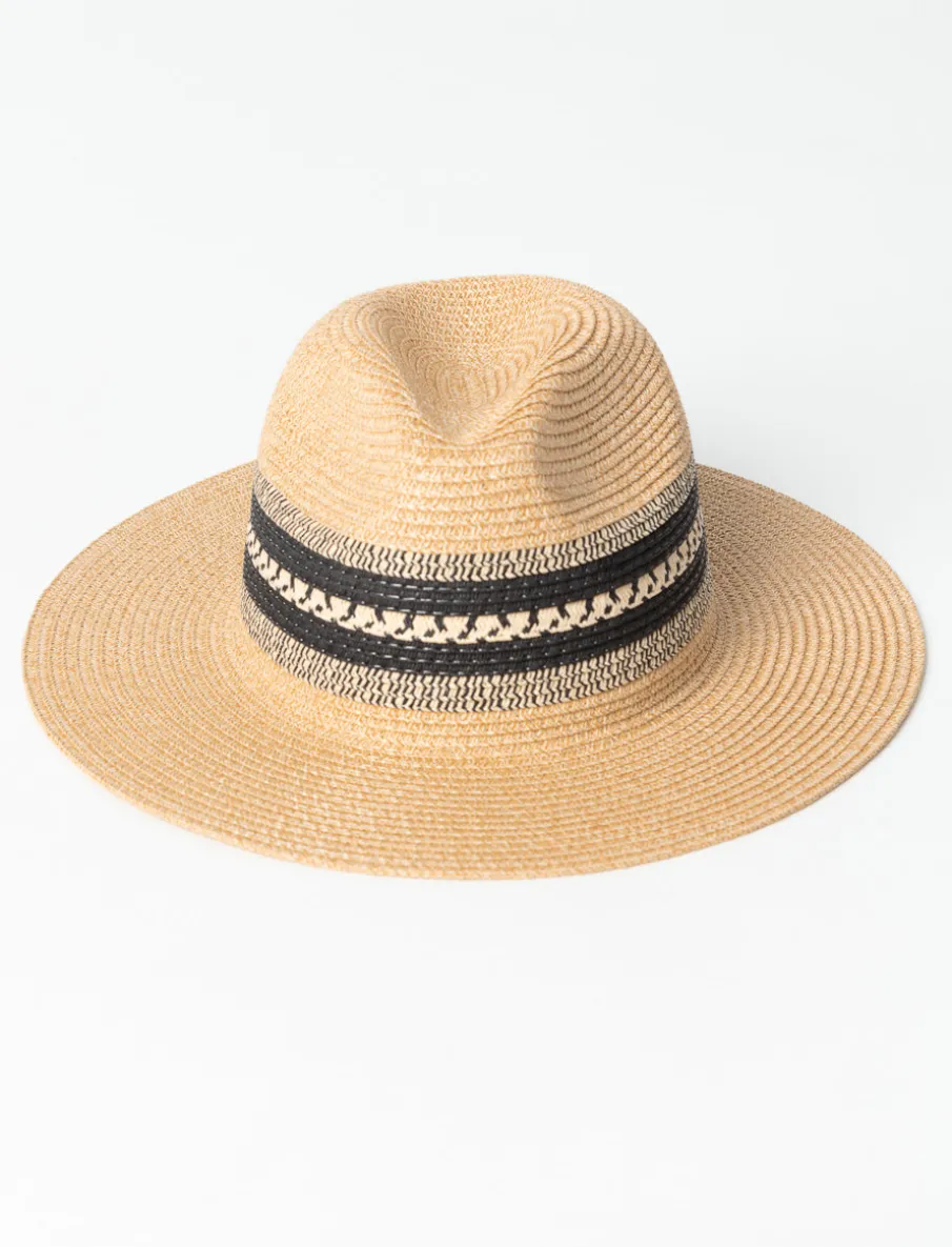 Straw Fedora Hat