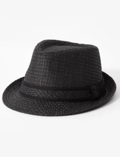 Straw Trilby Hat