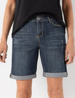 Strecth Denim Bermudas