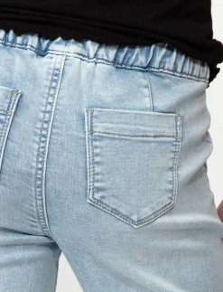 Stretch Denim Joggers