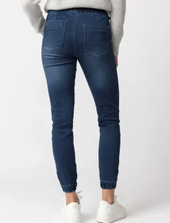 Stretch Denim Joggers