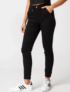 Stretch Denim Joggers