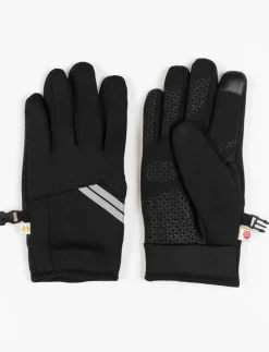 Stretch Gloves with Reflective Stripes