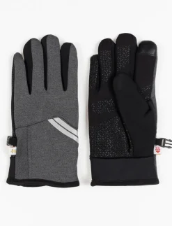 Stretch Gloves with Reflective Stripes