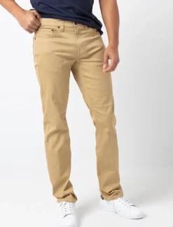 Stretch Straight Pants