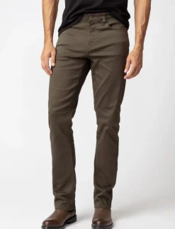 Stretch Straight Pants