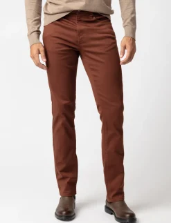Stretch Straight Pants