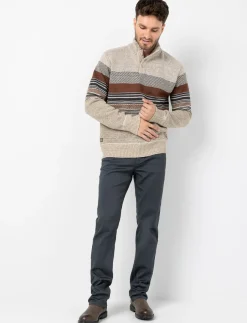 Stretch Straight Pants