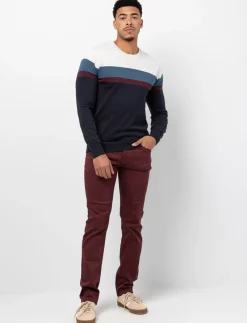 Stretch Straight Pants