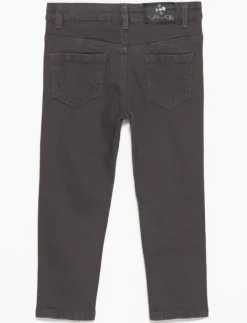Stretch Straight-leg Pants