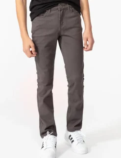 Stretch Straight-leg Pants